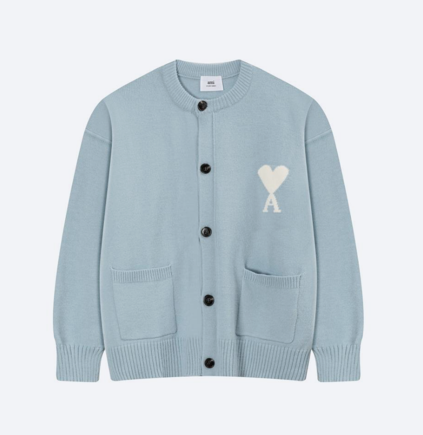 Cardigan Ami Paris en Maille