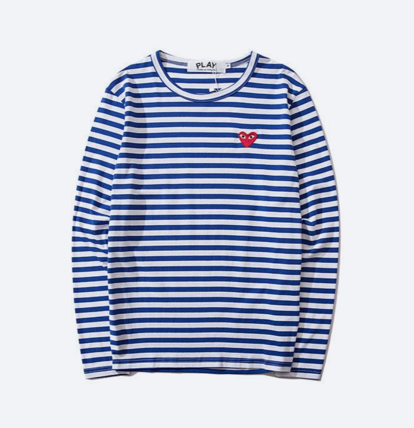 T-shirt Rayé Comme des Garçons