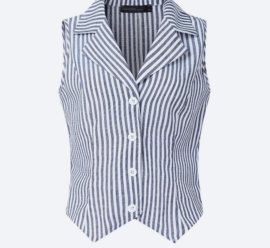 Gilet Rayé Élégant