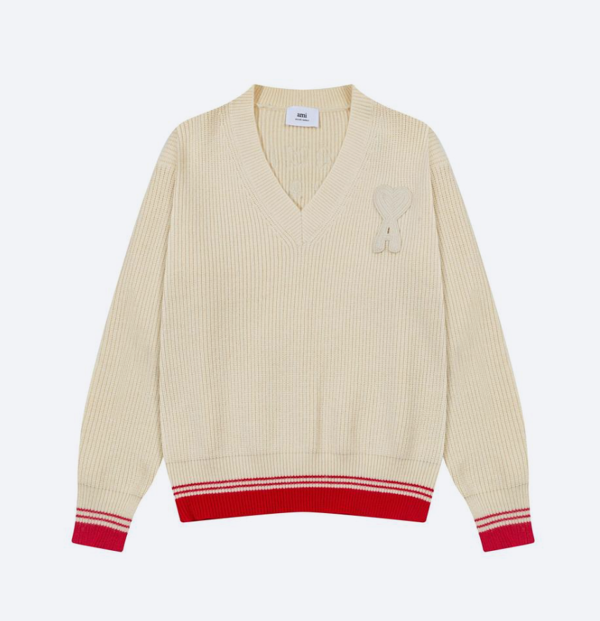 Pull AMI Paris à Col V