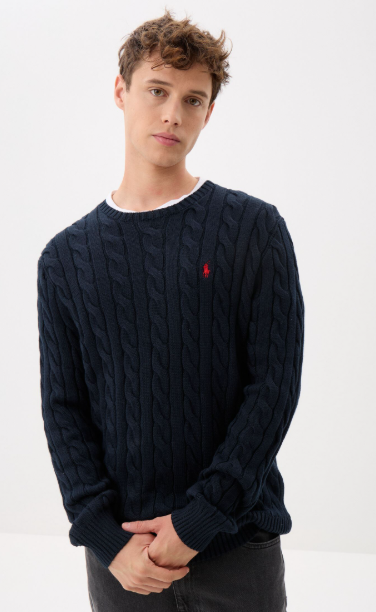 Pull Ralph Lauren en Maille Torsadée